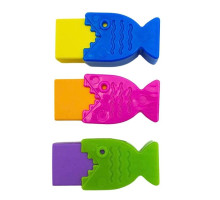 Radiera cu suport "Fish"mix 4986C CLASS (12/864)