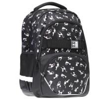 Rucsac 2 sectii, 40x29x14cm, poliester, 24-268M-2, SAFARI