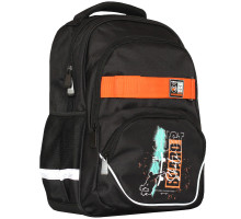 Rucsac 2 sectii, 40x29x14cm, poliester, 24-268M-3, SAFARI