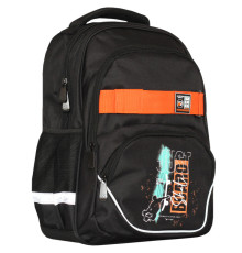 Rucsac 2 sectii, 40x29x14cm, poliester, 24-268M-3, SAFARI