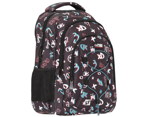 Rucsac 2 sectii, 41x28x18cm, poliester, 24-270M-1, SAFARI Rucsac 2 sectii, 41x28x18cm, poliester, 24-270M-1, SAFARI