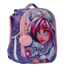 Ghiozdan SchoolCase Mini "Cute pet", 2 sect., 35х27х16см, 2406C, CLASS