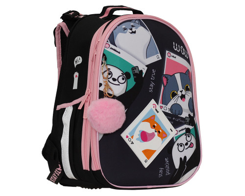 Ghiozdan SchoolCase Mini "Funny friends", 2 sect., 35х27х16см, 2407C, CLASS Ghiozdan SchoolCase Mini "Funny friends", 2 sect., 35х27х16см, 2407C, CLASS