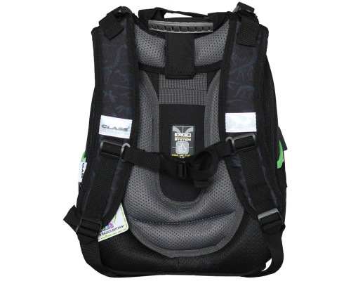 Pанец SchoolCase Mini "Dinosaurs World", 2 отд., 35х27х16см, 2408C, CLASS