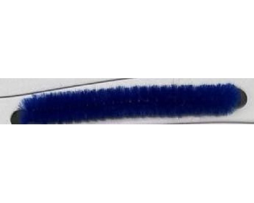 Sârmă pufoasă, 30cm, albastru 100buc. 001 (200)