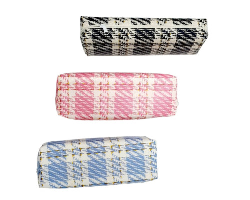 Пенал 1отделение 22x7cм "Checkered", ассорти, 3378 (12/600) Пенал 1отделение 22x7cм "Checkered", ассорти, 3378 (12/600)