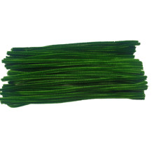 Sârmă pufoasă, 30сm, verde 100buc. 006 (200)