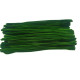 Пушистая проволока, 30см, зеленая 100шт. 006 (200)