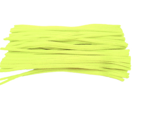 Sârmă pufoasă, 30сm, galben 100buc. 010 (200)