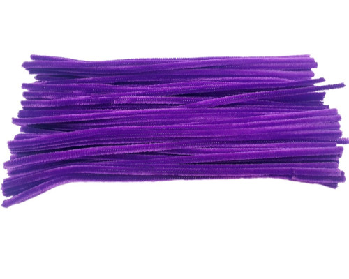 Sârmă pufoasă, 30см, violet 100buc. 036 (200)