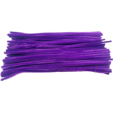 Sârmă pufoasă, 30см, violet 100buc. 036 (200)
