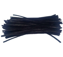 Sârmă plușată, 30см, negru 100buc. 020 (200)