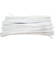 Пушистая проволока, 30см, белая 100шт. 059 (200)