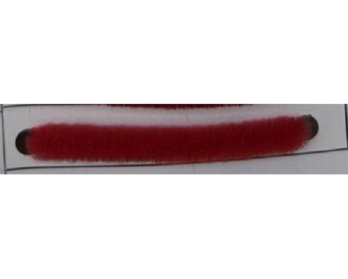 Пушистая проволока, 30см, красная 100шт. 052 (200)