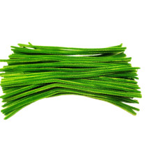 Sârmă pufoasă, 30сm, verde deschis 100buc. 046 (200)