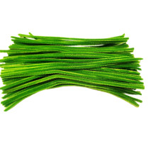 Sârmă pufoasă, 30сm, verde deschis 100buc. 046 (200)