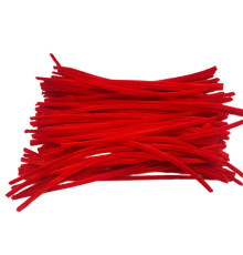 Sârmă pufoasă, 30сm, rosu inchis 100buc. 051 (200)