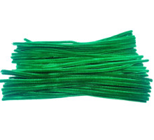 Sârmă pufoasă, 30 cm, smarald 100 buc. 062 (200)