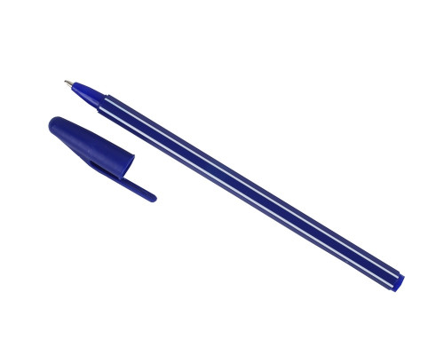Ручкa шариковая 0,8мм, синяя, 555-A (50/1000/4000)