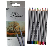 Creioane 12 culori, "Rafine" GoodLine (12/240)