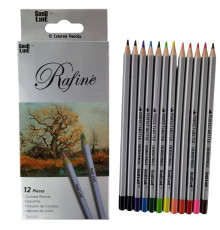 Creioane 12 culori, "Rafine" GoodLine (12/240)