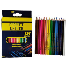 Карандаши 18 цв., "Perfect Writer" GoodLine (10/160)