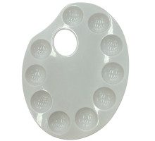 Paleta medie, alba pentru acuarele (200)