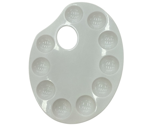 Paleta medie, alba pentru acuarele (200)