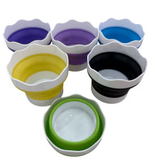 Cтакан для занятия рисованием складной (12/720)