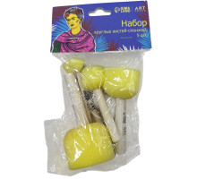 Set de pensule sponj, 5buc. (500)