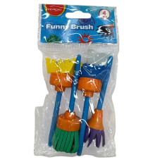 Set de pensule sponj, 4 buc. modelate (600)