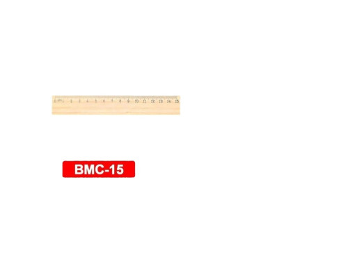 Линейка дерево 15см. BMC 15 (144/2880)