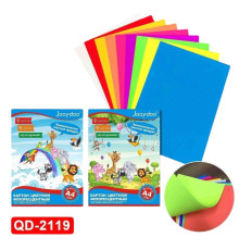 Set carton colorat А4, flurescentl, 9 culori, 9 foi QD-2119 (10/140)