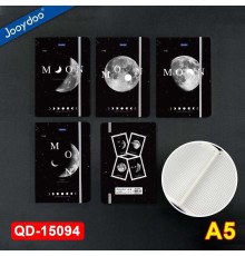 Carnet А5 96 foi, matem., coperta tare cu elastic, JooyDoo QD-15094 (96)