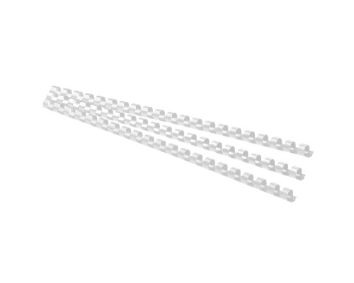 Spirala plastic 12 mm, 95 file alba, 100buc. (20)
