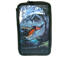 Пенал 2-яр., пустой, "DINOSAURS 2" 12,5*19,5*4