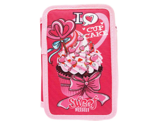 Пенал 3-яр., пустой, "Sweet dessert" 12,5*19,5*5,5 Пенал 3-яр., пустой, "Sweet dessert" 12,5*19,5*5,5