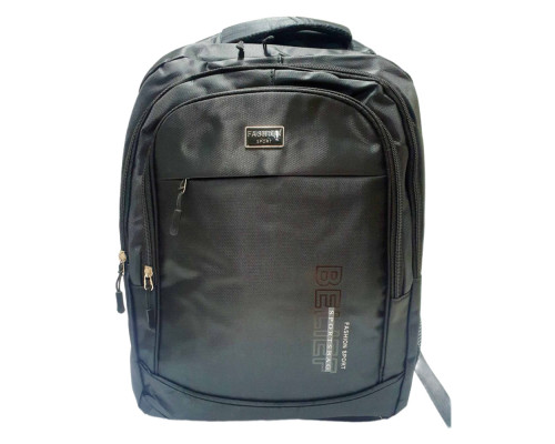 Rucsac școlar, "FASHION SPORT" 42*30*16cm, negru, 160-3 (100)