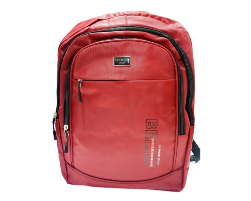 Rucsac școlar, "FASHION SPORT" 42*30*16cm, bordo, 160-3 (100)