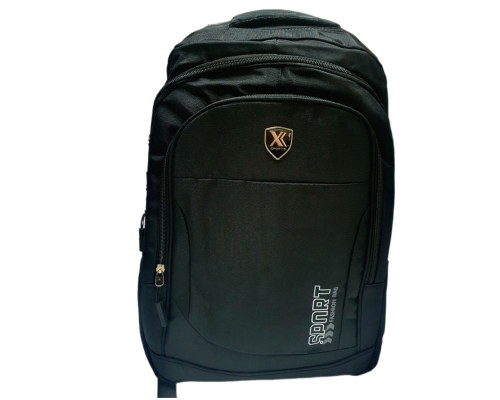 Rucsac școlar "SPORT", 48*30*14cm, negru DF23771 (100)