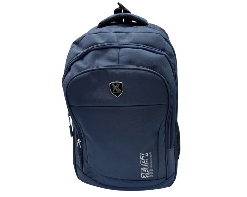 Rucsac școlar "SPORT", 48*30*14cm, albastru DF23771 (100)