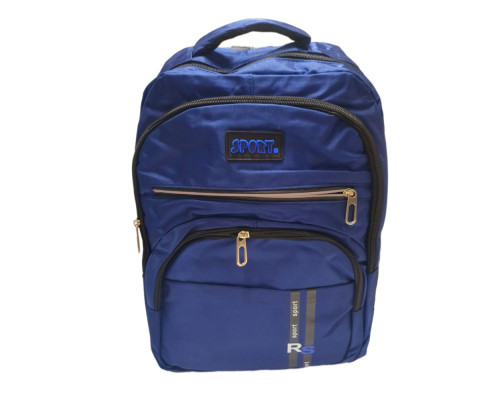Рюкзак школьный "SPORT RS" 45*32*20cm, синий (100)