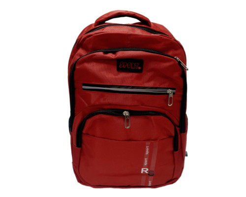 Рюкзак школьный "SPORT RS" 45*32*20cm, бордовый (100)