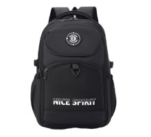 Rucsac școlar, "NICE SPIRIT" 46*30*19сm, negru, D6613# (60)