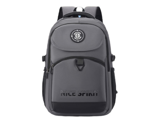 Rucsac școlar, "NICE SPIRIT" 46*30*19сm, grafit, D6613# (60) Rucsac școlar, "NICE SPIRIT" 46*30*19сm, grafit, D6613# (60)