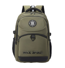 Rucsac școlar, "NICE SPIRIT" 46*30*19сm, kaki, D6613# (60)