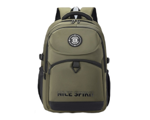 Rucsac școlar, "NICE SPIRIT" 46*30*19сm, kaki, D6613# (60) Rucsac școlar, "NICE SPIRIT" 46*30*19сm, kaki, D6613# (60)
