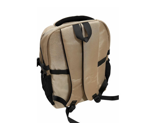 Rucsac scolar, "NICE SPIRIT" 46*30*19сm, bej, D6613# (60)