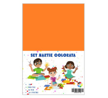 Set hirtie colorata A4, 12cul. 12 foi, 80gr. CM*1250