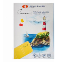 Папка для акварели А3, 20лист."Sonet" 200gr. 80451624 (10)